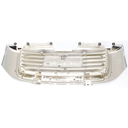 Grille For 2002-2009 GMC Envoy 2002-2006 Envoy XL Chrome Plastic