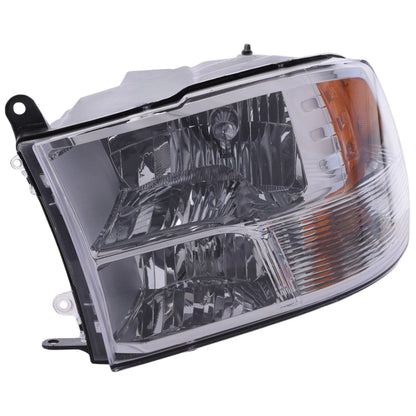 Headlight For 13-18 Ram 1500 2500 3500 19-24 1500 Classic Left Hand Chrome CAPA