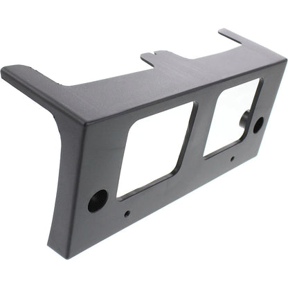 License Plate Bracket For 2013-2015 Nissan Altima Front Textured Black Sedan