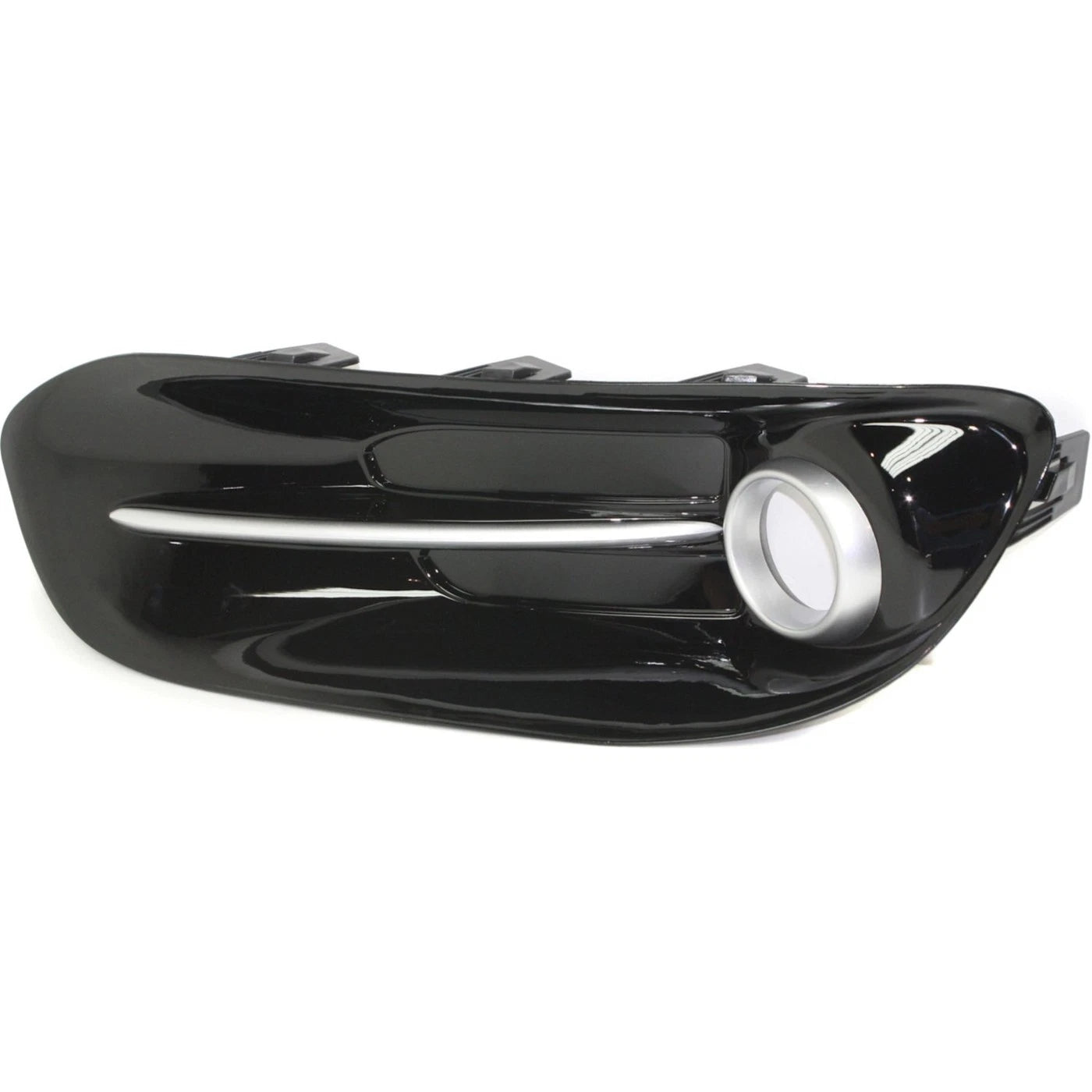 Fog Light Trim Set For 2013-2016 Dodge Dart Left and Right Primed Plastic 2Pc