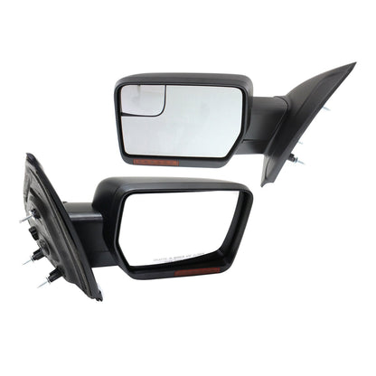 Mirror For 2011-2014 Ford F-150 Power Folding Power Set of 2 LH and RH