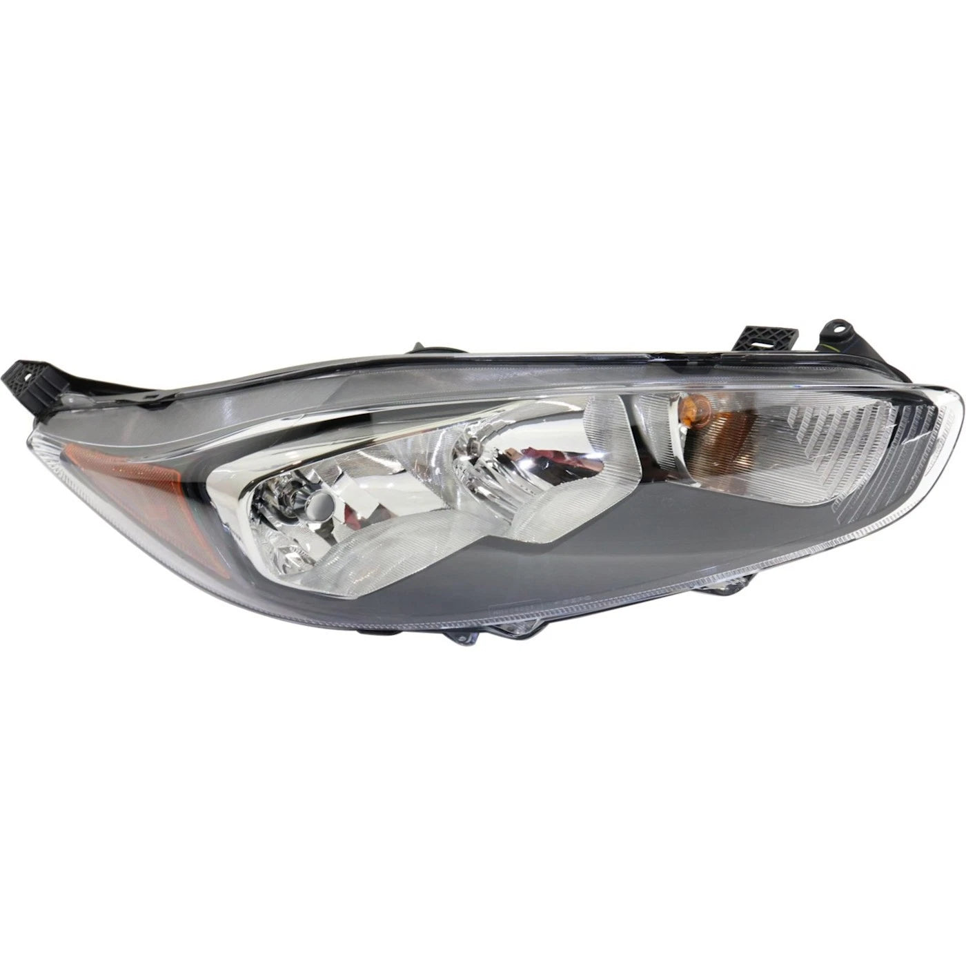 Driver and Passenger Headlights For Ford Fiesta 2014-2019 Halogen w/ Bulb/s CAPA