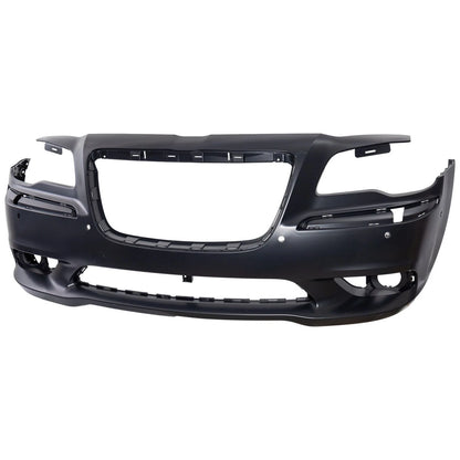 Front Bumper Cover For 2012-2014 Chrysler 300 with Park Sensor Holes Primed