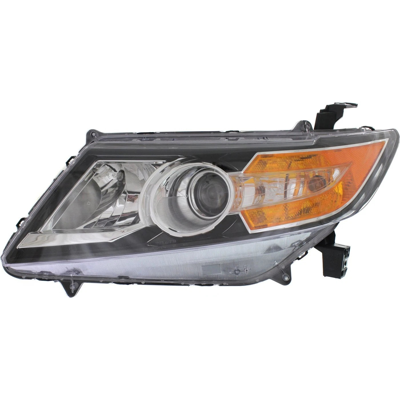 Driver and Passenger Side Headlights For Honda Odyssey 2014-2017 Halogen w Bulbs