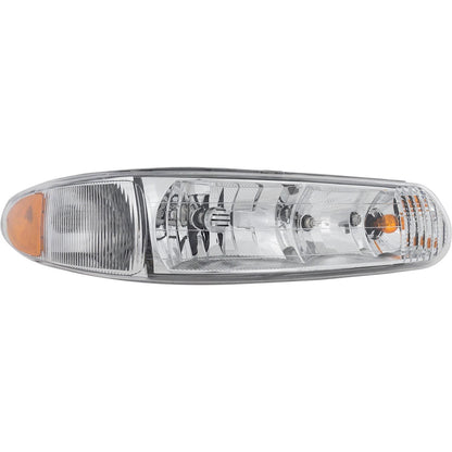 Right Headlight For Buick Century 1997-2005 Halogen w/ Bulb w/ Corner Light Bulb