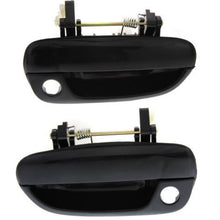 Exterior Door Handle For 2000-2006 Hyundai Accent Set of 2 Front Primed Plastic