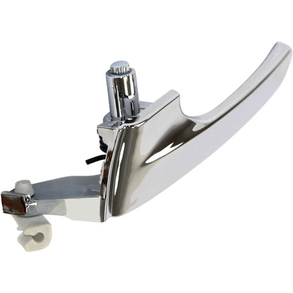 Interior Door Handle For 2008-2012 Jeep Liberty Front or Rear LH Chrome Plastic