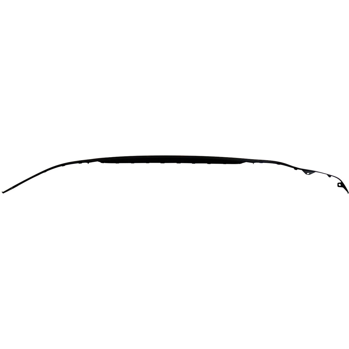 Valance For 2017-2018 Hyundai Elantra Lower Molding Plastic Textured Front