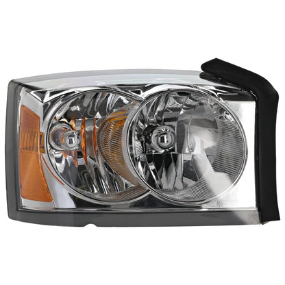 Halogen Headlight Set For 2005 Dodge Dakota Left & Right w/ Bulb(s) Pair