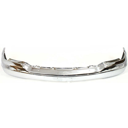 1-Piece Front Bumper For GMC Sierra 1500 1999-2002 Chrome Replaces# 15758072-PFM