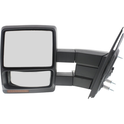 Tow Mirror For 2007 2014 Ford F-150 Driver Side Power Heated Signal Puddle Light