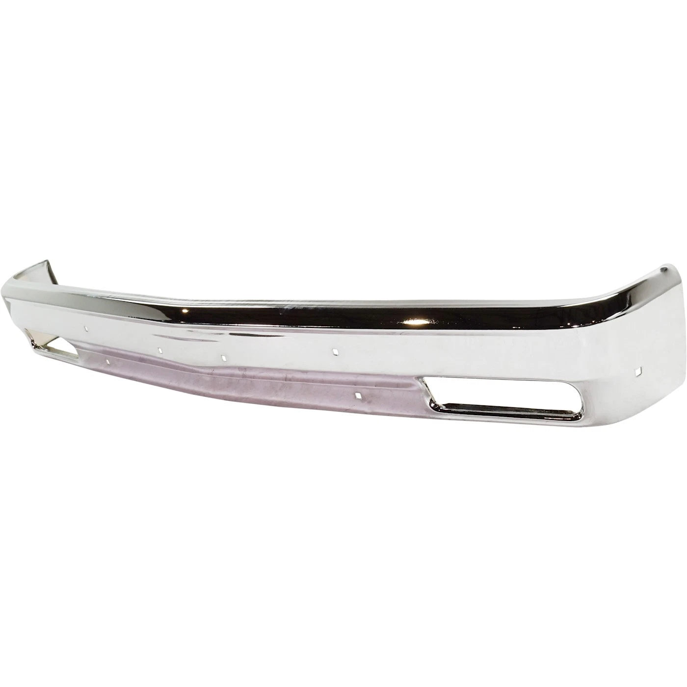 1-Piece Front Bumper For Chevrolet S10 1982-1993 Bright Replaces# 14033726
