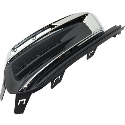 Fog Light Cover Set For 2015 Chevrolet Cruze 16 Cruze Limited Sedan Black Front