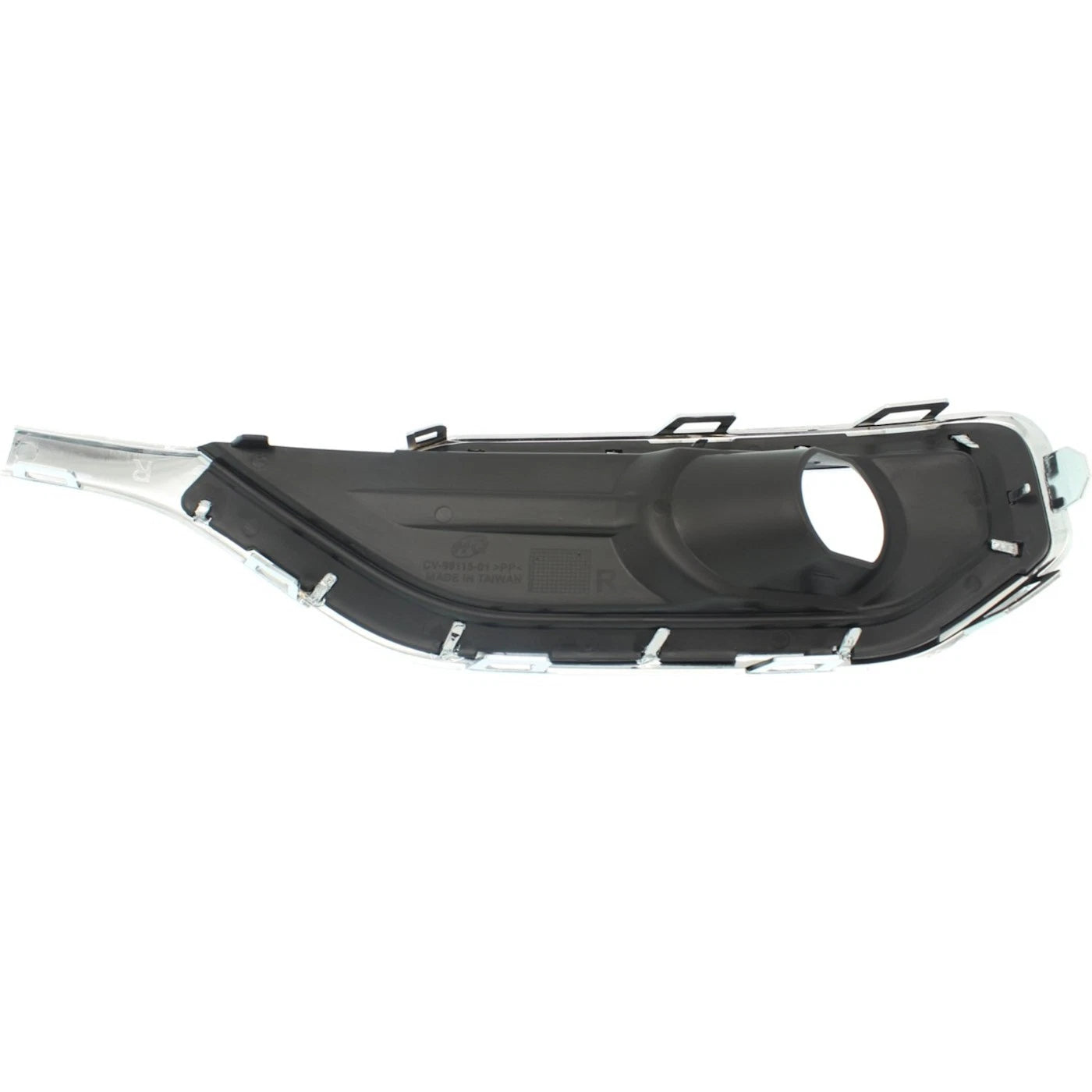 Fog Light Trim For 2017-2018 GMC Acadia Driver and Passenger Side
