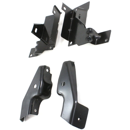 Set of 3 Bumper Bracket For Chevrolet Silverado 1500 2003-2006 Front Driver Side