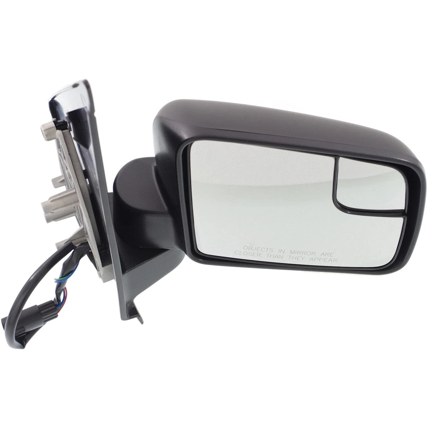 Power Mirror For 2011-2013 Ford Transit Connect Passenger Side Textured Black