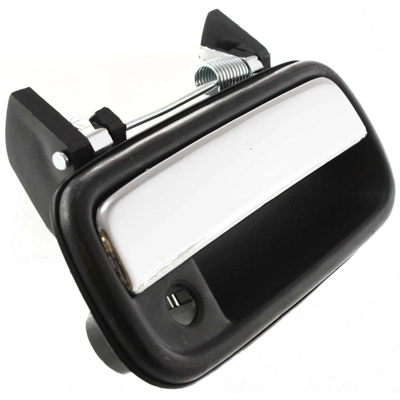Exterior Door Handle For 1989-1995 Toyota Pickup Front Extended Cab Black Chrome