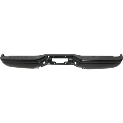 Step Bumper For Ford F-150 97-03 Rear Styleside Step Type Black - Paint to Match