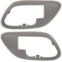 Interior Door Handle Bezel Gray Front LH and RH For 1995-1999 Chevrolet C1500