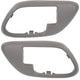 Interior Door Handle Bezel Gray Front LH and RH For 1995-1999 Chevrolet C1500