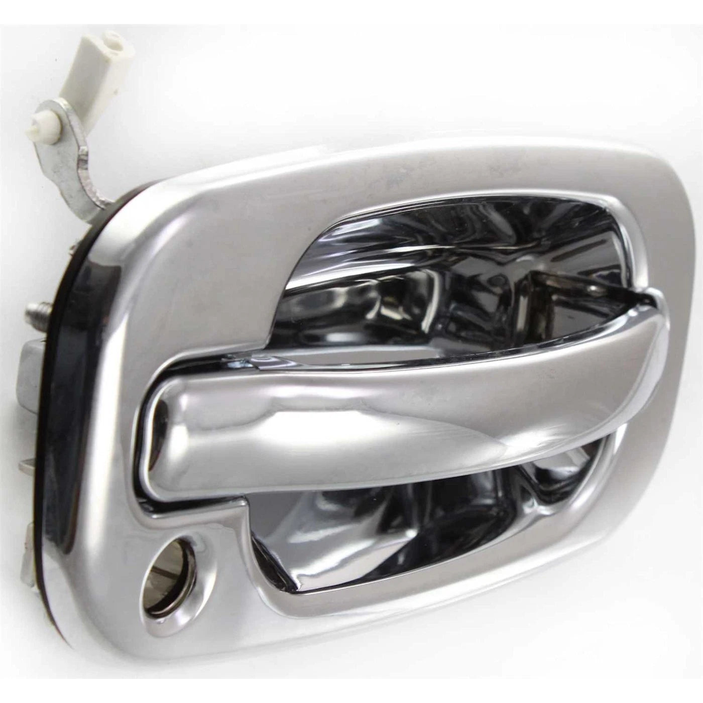Chrome Outer Outside Exterior Door Handle Pair Set for Chevy Silverado GMC Truck