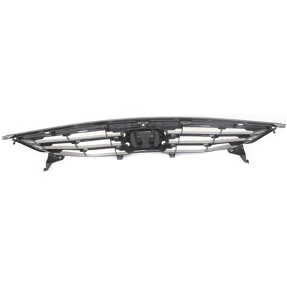 Front Bumper Cover Kit For 2011-2012 Honda Accord Sedan With Grille Assembly