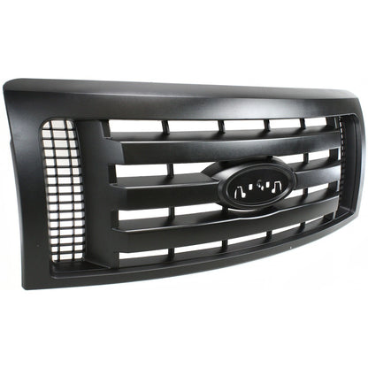 Grille Assembly For Ford F-150 2009-2012 XL Models Textured Gray