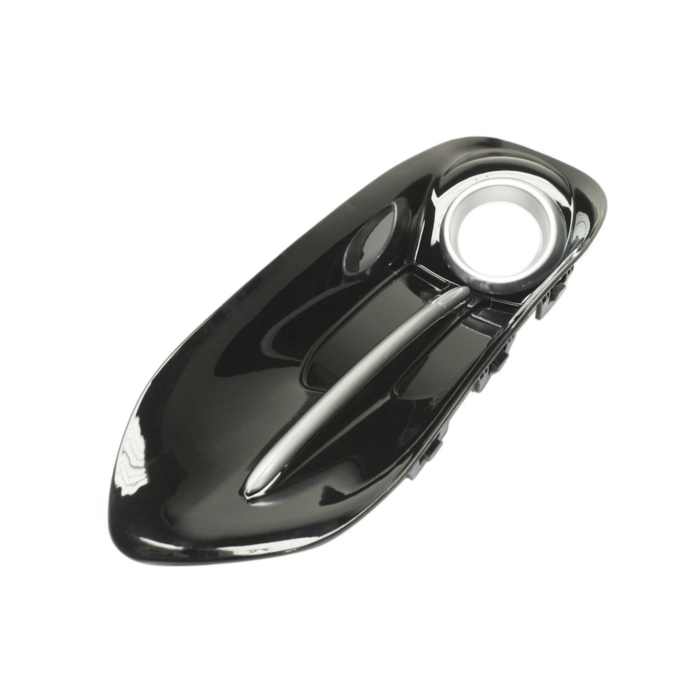 Fog Light Trim Set For 2013-2016 Dodge Dart Left and Right Primed Plastic 2Pc