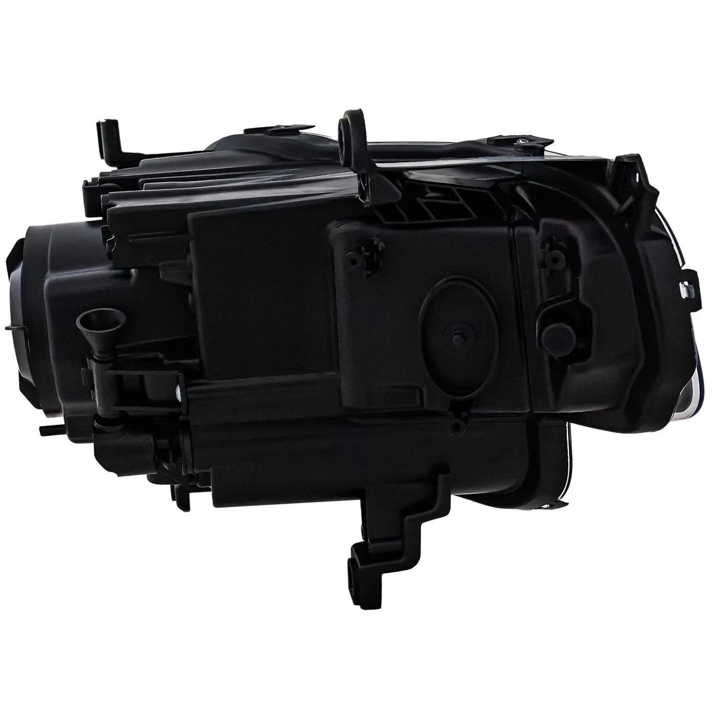 Driver Side Headlight For Jeep Cherokee 2014-2018 Halogen with Bulb(s) Black