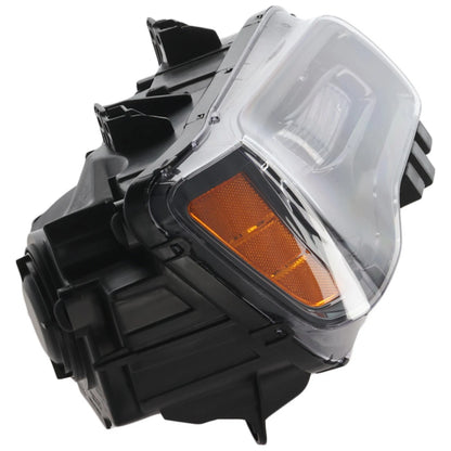 Headlight For 2012 2013 2014 Chrysler 300 Right Black Bezel With Bulb