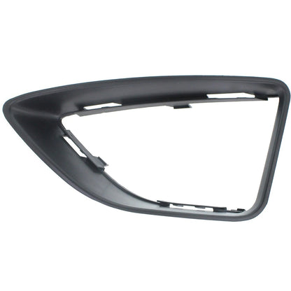 Fog Light Trim Set For 2010-2012 Ford Fusion Left & Right Lamp Molding 2Pc