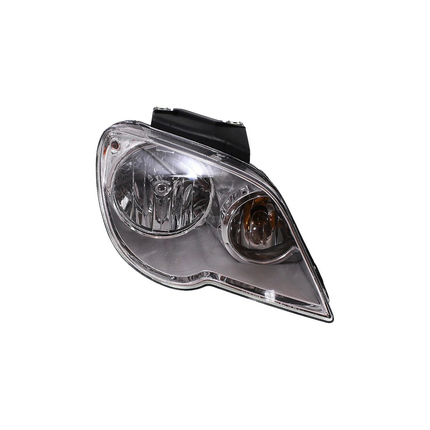 Headlight Set For 2007-2008 Chrysler Pacifica Left and Right With Bulb 2Pc