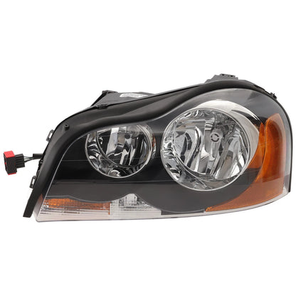 Headlight Set For 2003-2014 Volvo XC90 Left and Right with Bulb Halogen