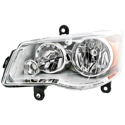 Headlight LH and RH For 11-20 Dodge Grand Caravan 08-16 Chrysler Town & Country