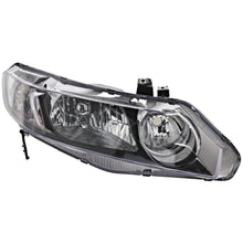 Passenger Side Headlight For Honda Civic 2009-2011 Sedan Halogen