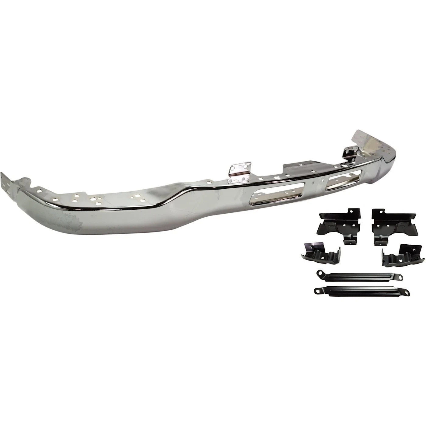 1-Piece Front Bumper For GMC Sierra 1500 2003-2006 C3 DENALI Impact Bar Assy