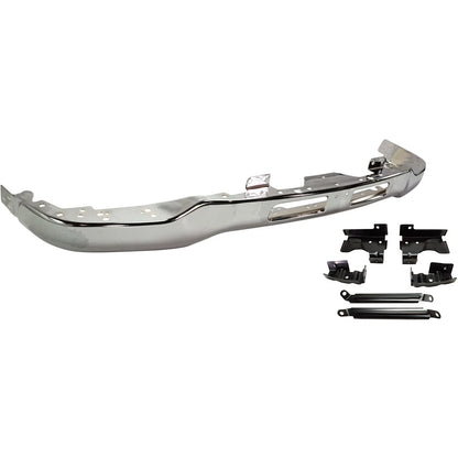 1-Piece Front Bumper For GMC Sierra 1500 2003-2006 C3 DENALI Impact Bar Assy