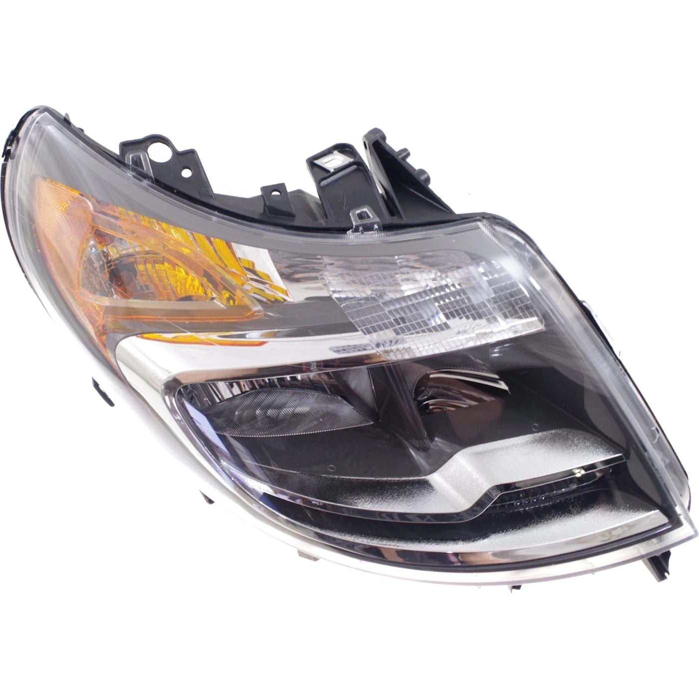 Headlight Assembly Set For 14-22 RAM ProMaster 1500 2500 3500 Halogen With DRL