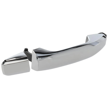 Exterior Door Handle For 2014-2018 Chevrolet Silverado 1500 Rear Chrome Plastic