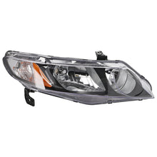 Passenger Side Headlight For Honda Civic 2009-2011 Sedan Halogen