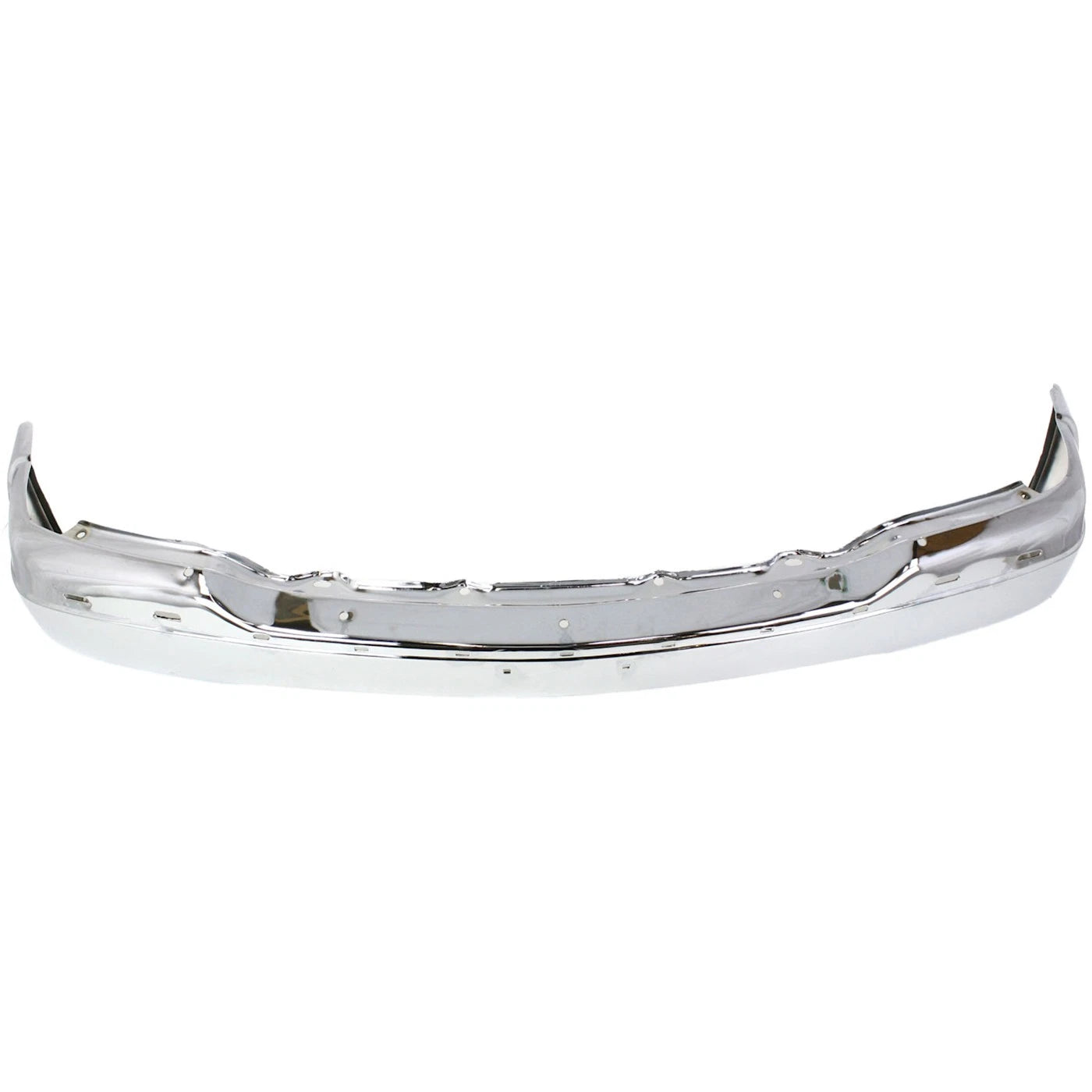 1-Piece Front Bumper For GMC Sierra 1500 1999-2002 Gas Bright Replaces# 15758072