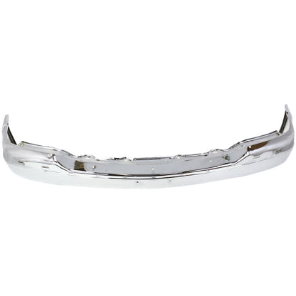 1-Piece Front Bumper For GMC Sierra 1500 1999-2002 Gas Bright Replaces# 15758072