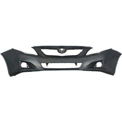 Bumper Cover Kit For 2009-2010 Toyota Corolla With Fog Light Holes Front