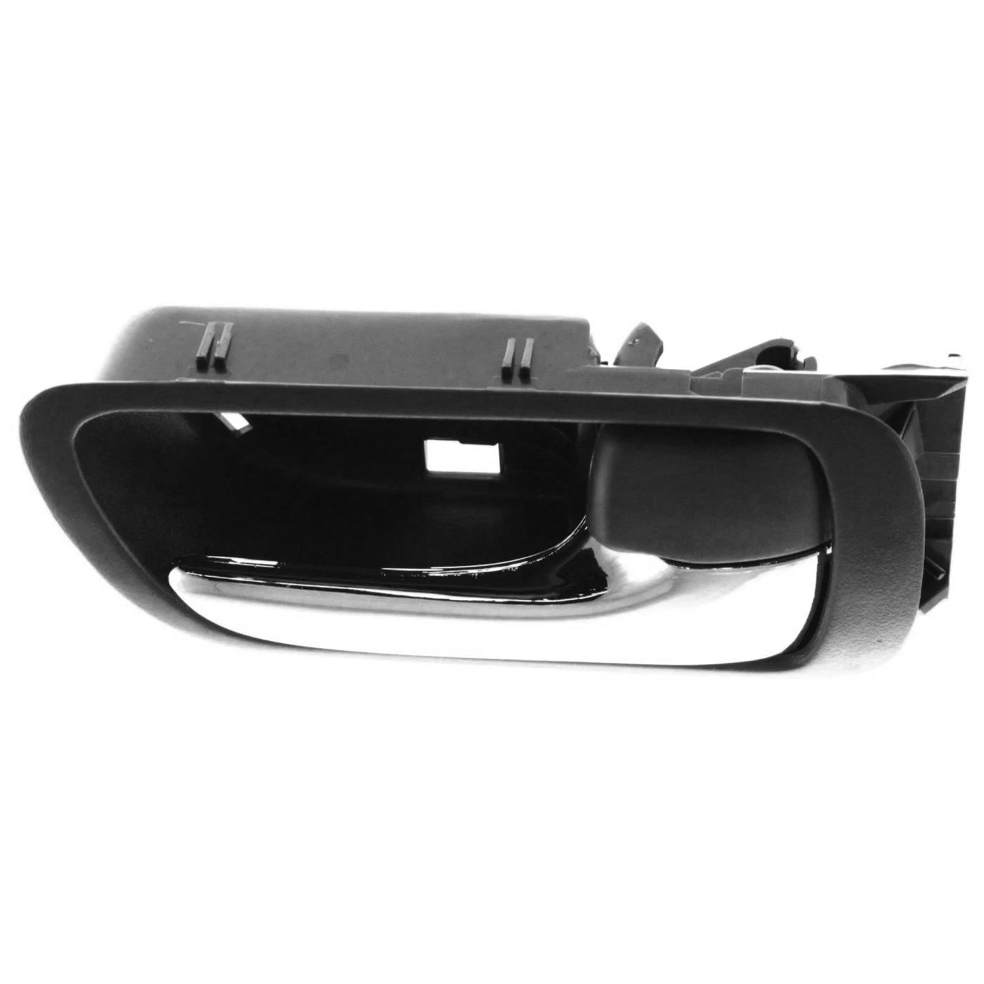 Door Handle Inside Gray Chrome Left & Right Pair Set for 02-06 Toyota Camry