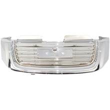 Grille For 2002-2009 GMC Envoy 2002-2006 Envoy XL Chrome Plastic