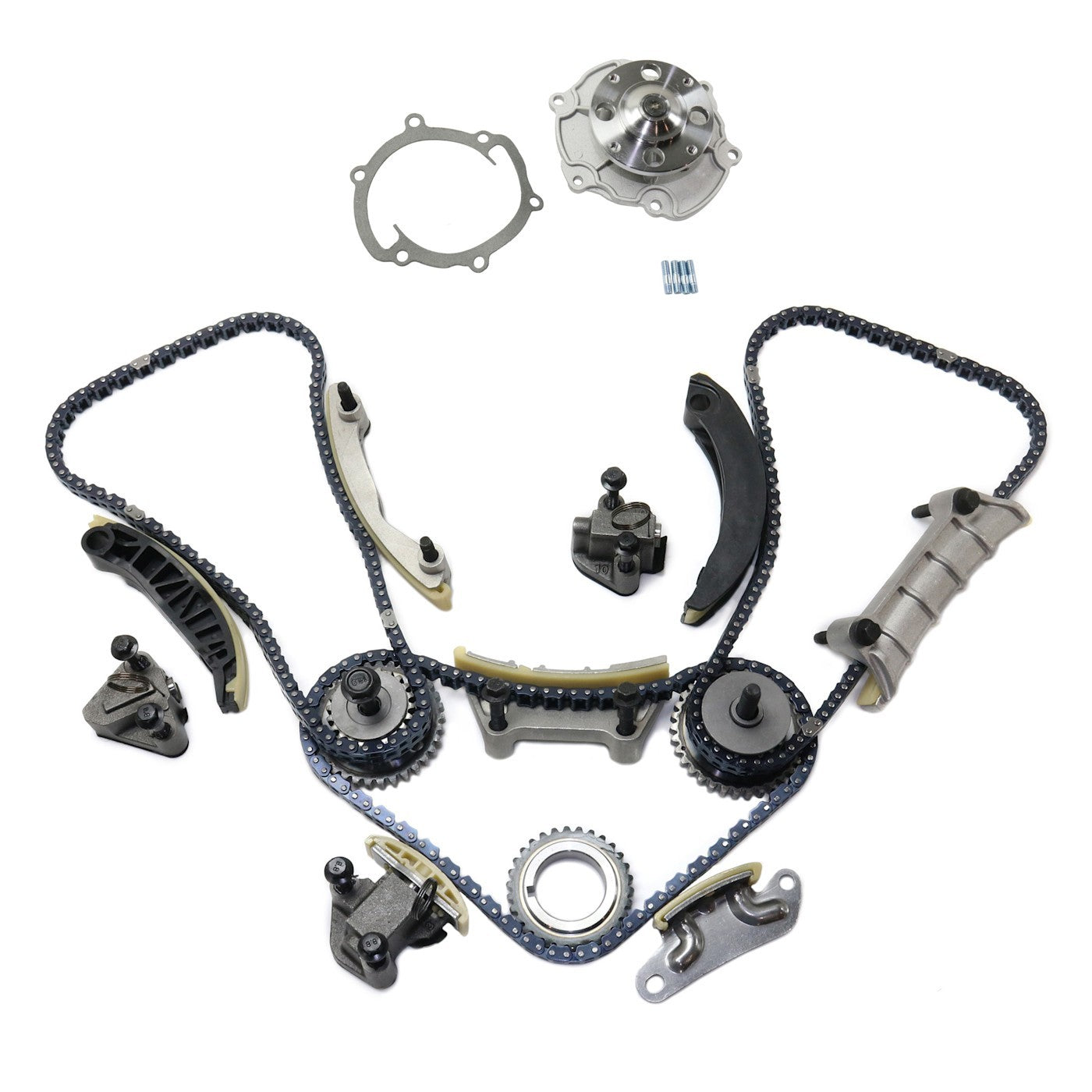 Timing Chain Kit For 2008-2015 Chevrolet Equinox DOHC 3.0L 3.6L with Water Pump