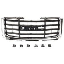 Grille For 2007-2008 GMC Sierra 1500 2007-2010 Sierra 2500 HD Plastic