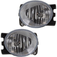 Clear Lens Fog Light Set For 2009-2011 Honda Pilot Driver and Passenger Side