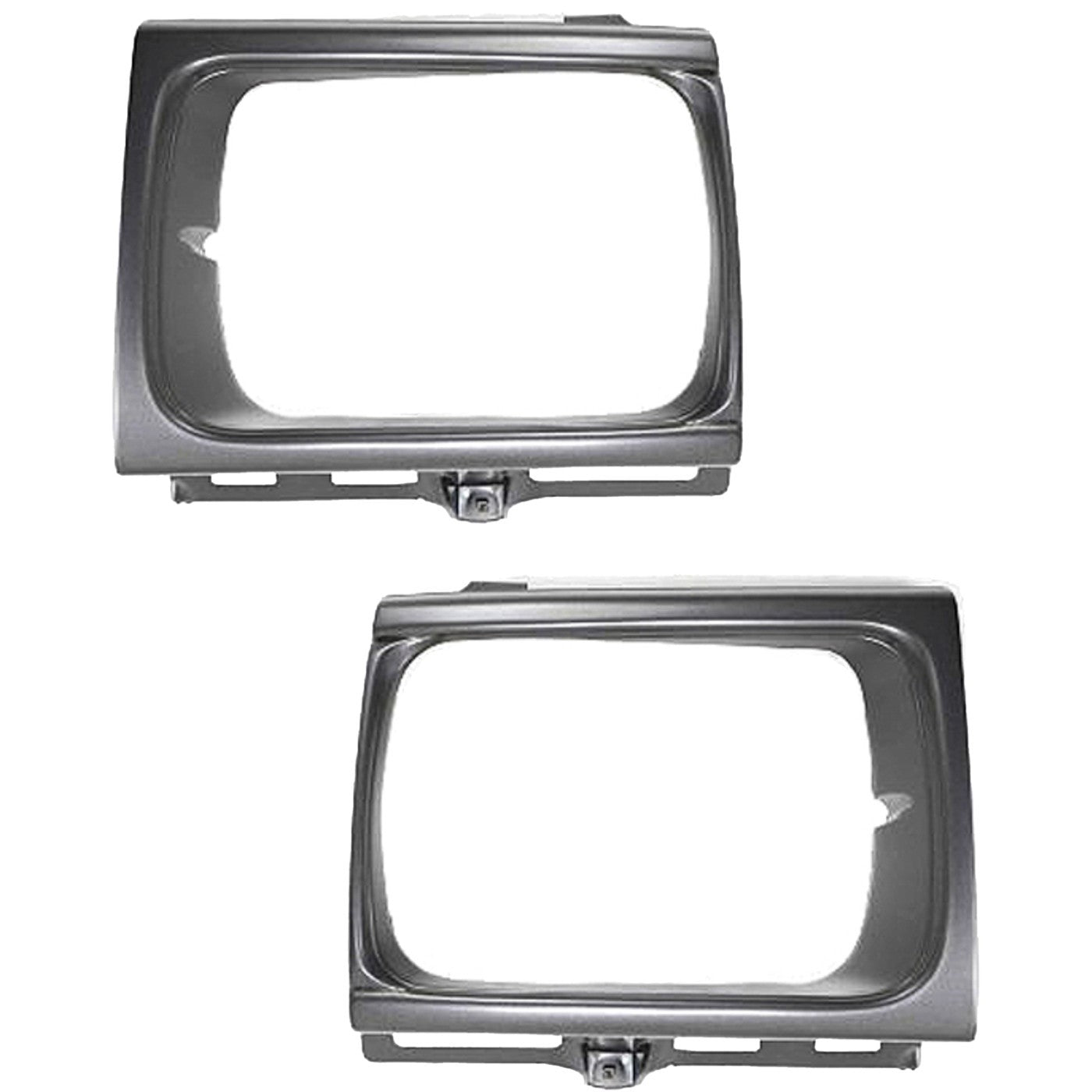 Headlight Door Set For 1992-1995 Toyota Pickup 4WD Left and Right Side Silver