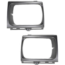 Headlight Door Set For 1992-1995 Toyota Pickup 4WD Left and Right Side Silver